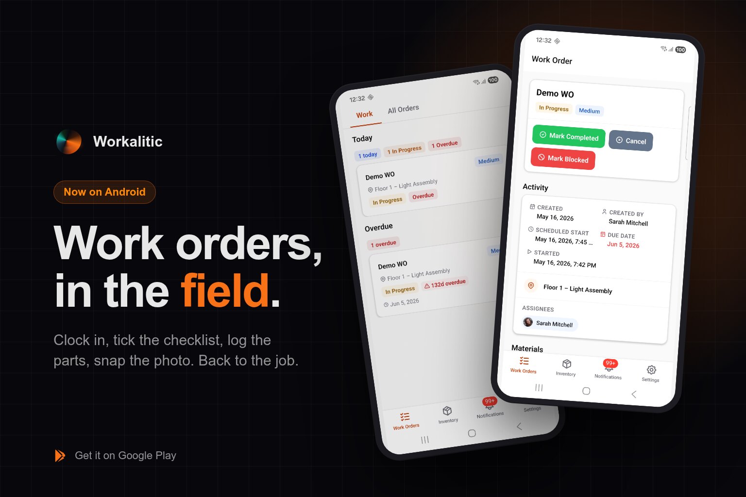 Workalitic Is Now on Android, and It's Built for the Person Holding the Wrench